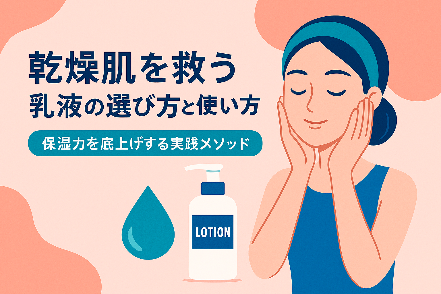 乾燥肌を救う乳液の選び方と使い方｜保湿力を底上げする実践メソッド