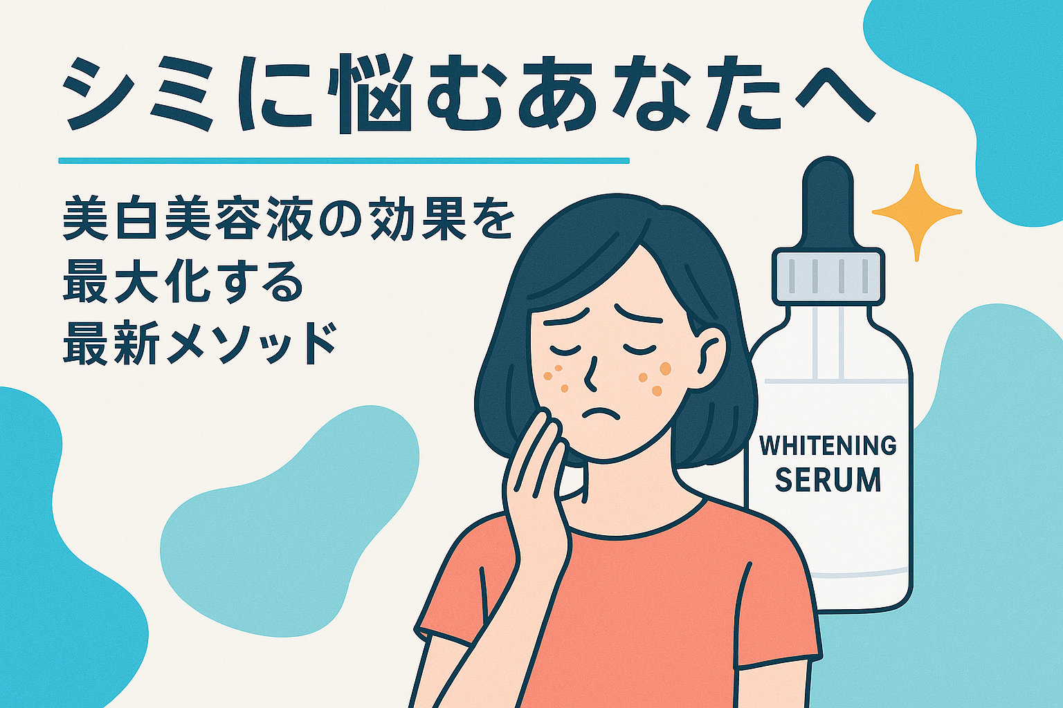 シミに悩むあなたへ：美白美容液の効果を最大化する最新メソッド