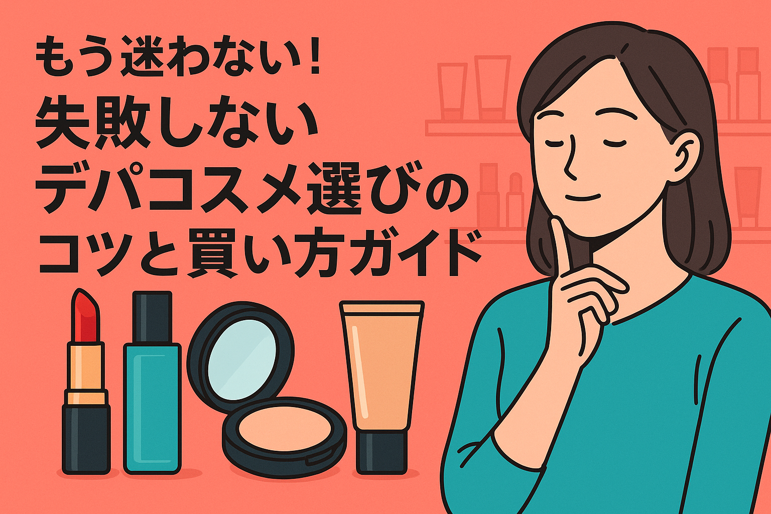 もう迷わない！失敗しないデパコスメ選びのコツと買い方ガイド