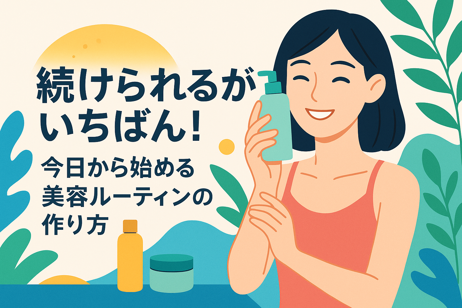 続けられるがいちばん！今日から始める美容ルーティンの作り方