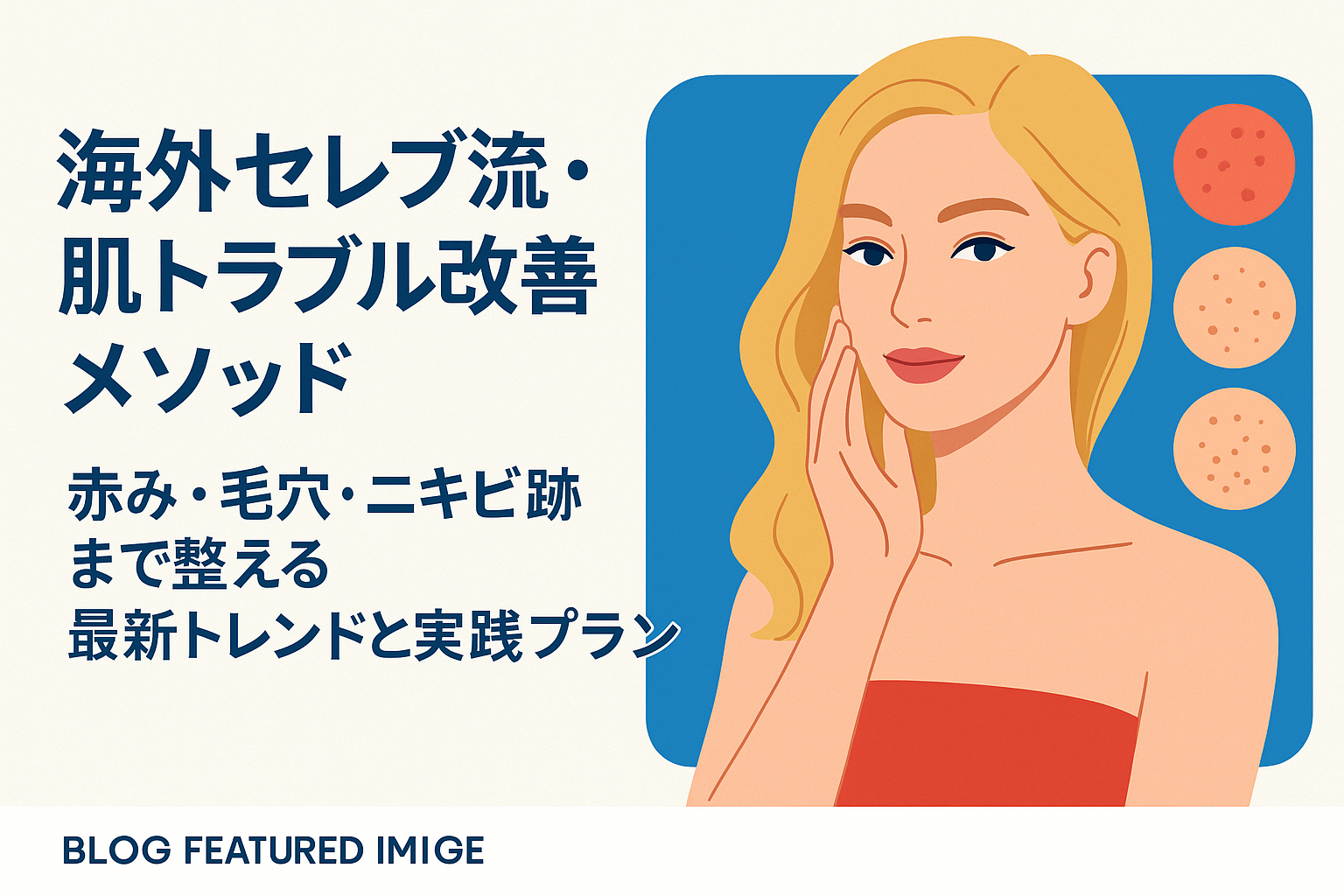 海外セレブ流・肌トラブル改善メソッド｜赤み・毛穴・ニキビ跡まで整える最新トレンドと実践プラン